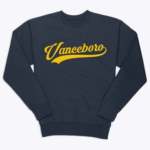 Vanceboro North Carolina Vintage Team Premium Crewneck Sweatshirt