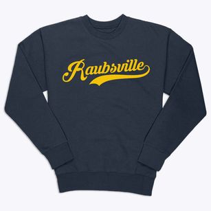 Raubsville Pennsylvania Vintage Team Premium Crewneck Sweatshirt