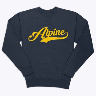 Alpine Wyoming Vintage Team Premium Crewneck Sweatshirt