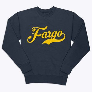 Fargo North Dakota Vintage Team Premium Crewneck Sweatshirt