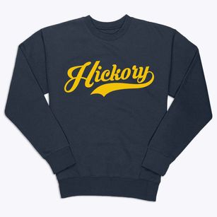 Hickory Pennsylvania Vintage Team Premium Crewneck Sweatshirt