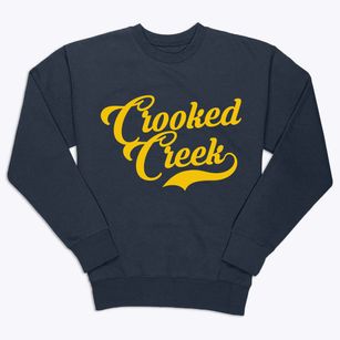 Crooked Creek Georgia Vintage Team Premium Crewneck Sweatshirt