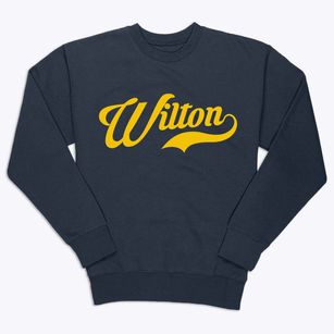 Wilton Alabama Vintage Team Premium Crewneck Sweatshirt