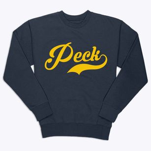 Peck Michigan Vintage Team Premium Crewneck Sweatshirt