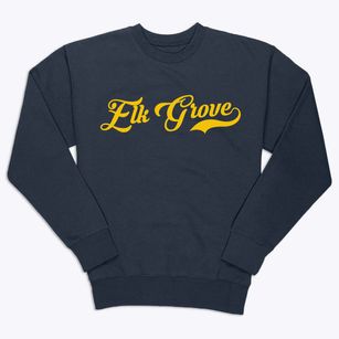 Elk Grove Wisconsin Vintage Team Premium Crewneck Sweatshirt