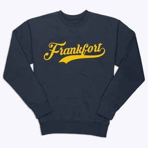 Frankfort Illinois Vintage Team Premium Crewneck Sweatshirt