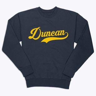 Duncan Mississippi Vintage Team Premium Crewneck Sweatshirt