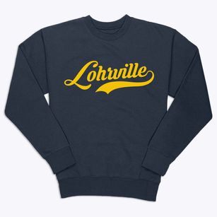 Lohrville Wisconsin Vintage Team Premium Crewneck Sweatshirt