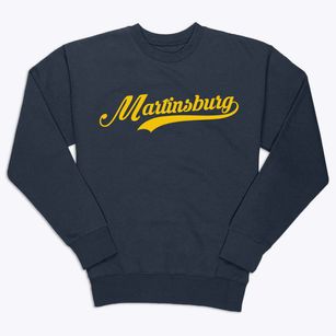 Martinsburg West Virginia Vintage Team Premium Crewneck Sweatshirt