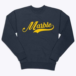 Marble North Carolina Vintage Team Premium Crewneck Sweatshirt
