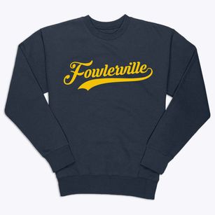 Fowlerville New York Vintage Team Premium Crewneck Sweatshirt