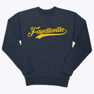 Fayetteville Texas Vintage Team Premium Crewneck Sweatshirt
