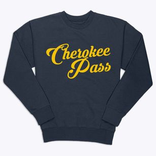 Cherokee Pass Missouri Vintage Team Premium Crewneck Sweatshirt