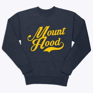 Mount Hood Oregon Vintage Team Premium Crewneck Sweatshirt