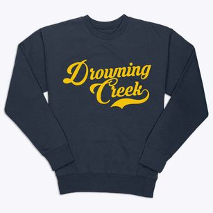 Drowning Creek Oklahoma Vintage Team Premium Crewneck Sweatshirt