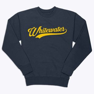 Whitewater Wisconsin Vintage Team Premium Crewneck Sweatshirt