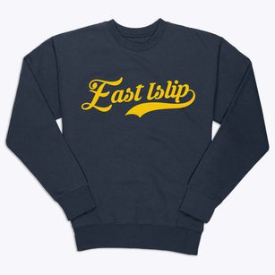 East Islip New York Vintage Team Premium Crewneck Sweatshirt