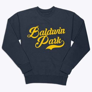 Baldwin Park Missouri Vintage Team Premium Crewneck Sweatshirt
