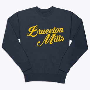 Bruceton Mills West Virginia Vintage Team Premium Crewneck Sweatshirt