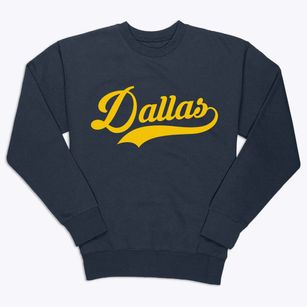 Dallas Georgia Vintage Team Premium Crewneck Sweatshirt