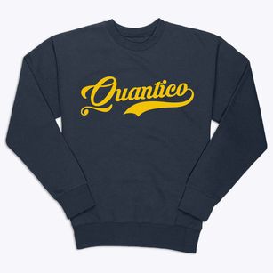 Quantico Maryland Vintage Team Premium Crewneck Sweatshirt