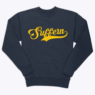 Suffern New York Vintage Team Premium Crewneck Sweatshirt