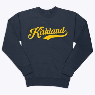 Kirkland New York Vintage Team Premium Crewneck Sweatshirt