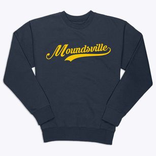Moundsville West Virginia Vintage Team Premium Crewneck Sweatshirt
