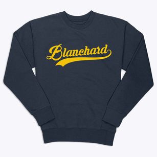 Blanchard Oklahoma Vintage Team Premium Crewneck Sweatshirt