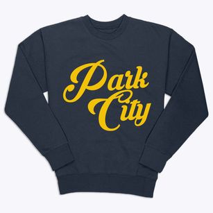 Park City Utah Vintage Team Premium Crewneck Sweatshirt
