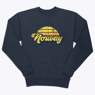 Norway Maine Sublime Sunset Premium Crewneck Sweatshirt