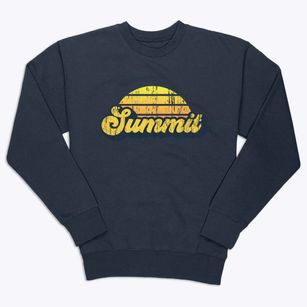 Summit Wisconsin Sublime Sunset Premium Crewneck Sweatshirt