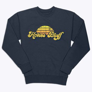 Hokes Bluff Alabama Sublime Sunset Premium Crewneck Sweatshirt