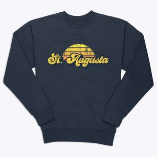 St. Augusta Minnesota Sublime Sunset Premium Crewneck Sweatshirt