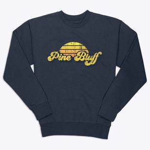 Pine Bluff Arkansas Sublime Sunset Premium Crewneck Sweatshirt