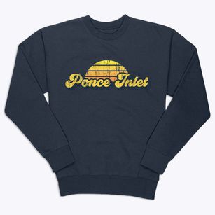 Ponce Inlet Florida Sublime Sunset Premium Crewneck Sweatshirt