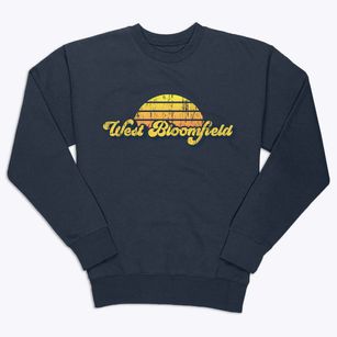 West Bloomfield New York Sublime Sunset Premium Crewneck Sweatshirt