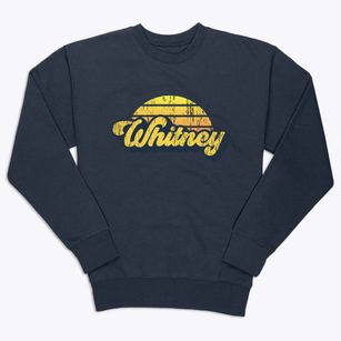 Whitney Texas Sublime Sunset Premium Crewneck Sweatshirt
