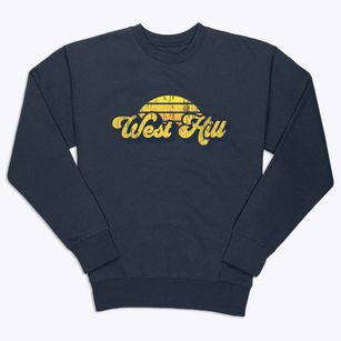 West Hill Ohio Sublime Sunset Premium Crewneck Sweatshirt