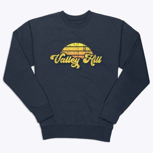 Valley Hill North Carolina Sublime Sunset Premium Crewneck Sweatshirt