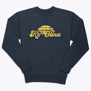 Ko Olina Hawaii Sublime Sunset Premium Crewneck Sweatshirt