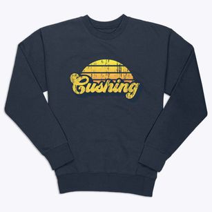 Cushing Maine Sublime Sunset Premium Crewneck Sweatshirt