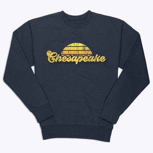 Chesapeake West Virginia Sublime Sunset Premium Crewneck Sweatshirt