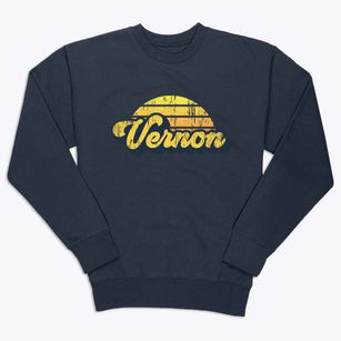 Vernon Connecticut Sublime Sunset Premium Crewneck Sweatshirt