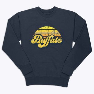 Buffalo West Virginia Sublime Sunset Premium Crewneck Sweatshirt