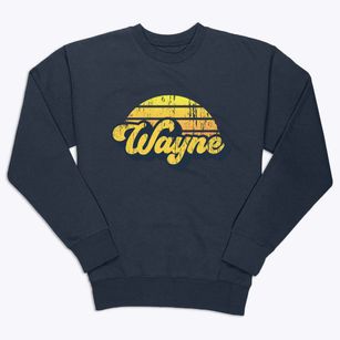 Wayne Maine Sublime Sunset Premium Crewneck Sweatshirt