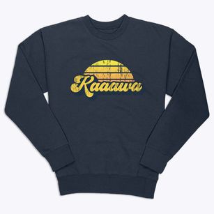 Kaaawa Hawaii Sublime Sunset Premium Crewneck Sweatshirt