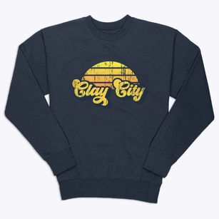Clay City Kentucky Sublime Sunset Premium Crewneck Sweatshirt