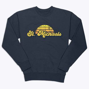 St. Michaels Maryland Sublime Sunset Premium Crewneck Sweatshirt