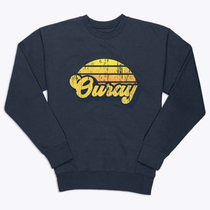 Ouray Colorado Sublime Sunset Premium Crewneck Sweatshirt